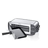 Ninja ST101 Foodi 2-in-1 Flip Toaster, 2-Slice Capacity, Compact Toaster Oven, Snack Maker, Reheat,...