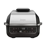 Ninja EG201 Foodi 6-in-1 Indoor Grill with Air Fry, Roast, Bake, Broil, & Dehydrate, 2nd Generation,...