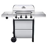 Char-Broil 463377319 Performance 4-Burner Cart Style Liquid Propane Gas Grill, Stainless Steel