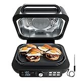 Ninja IG651 Foodi Smart XL Pro 7-in-1 Indoor Grill/Griddle Combo, use Opened or Closed, with...