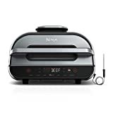 Ninja FG551 Foodi Smart XL 6-in-1 Indoor Grill with Air Fry, Roast, Bake, Broil & Dehydrate, Smart...