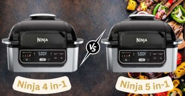 Ninja Foodi Grill 4 in-1 Vs 5-in-1