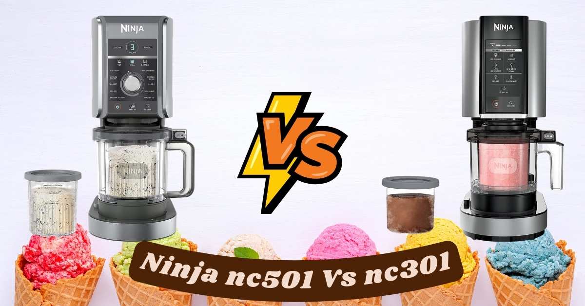 Ninja CREAMi NC301 Vs NC501 (Original Vs Deluxe) Updated Analysis Black