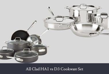 All Clad HA1 vs D3 Cookware Set