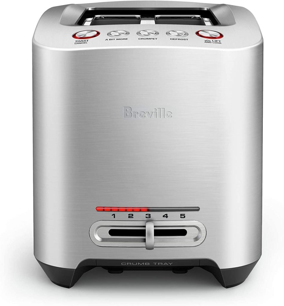 Breville BTA820XL Die-Cast 2-Slice Smart Toaster