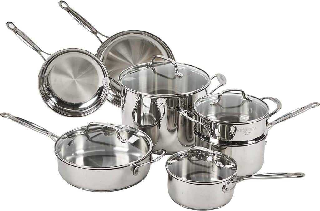 Cuisinart 11-Piece chef's Classic Cookware Set