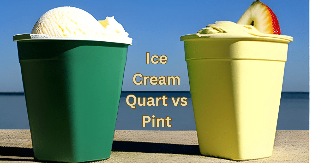 Ice Cream Quart vs Pint